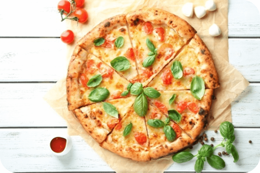 commander pizzas MARGUERITA à  reims verrerie