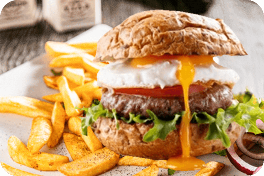 burger en livraison 